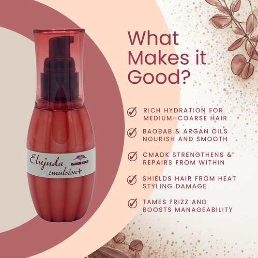 Milbon Elujuda Emulsion+ Leave-In Hair Treatment - 120 ml / 4.1 oz