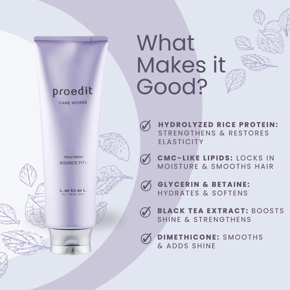 Lebel Proedit Bounce Fit+ Treatment Mask - 250 mL / 8.5 oz