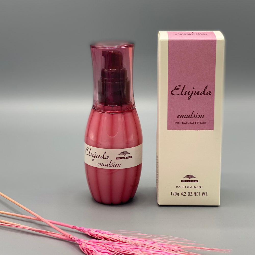 Milbon Elujuda Emulsion Leave-In Hair Treatment - 120 mL / 4.1 oz