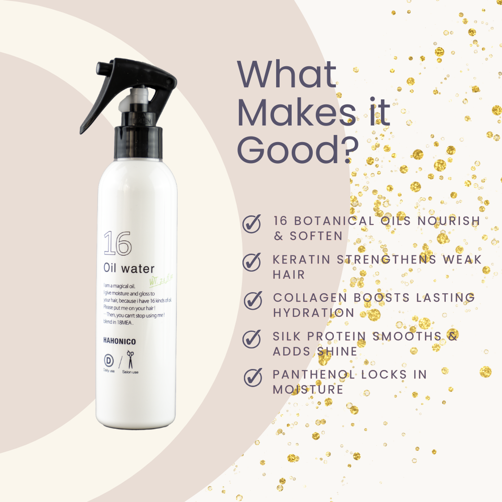 HAHONICO Jyurokuyu 16 Oil Water - 210 ml / 7.10 oz