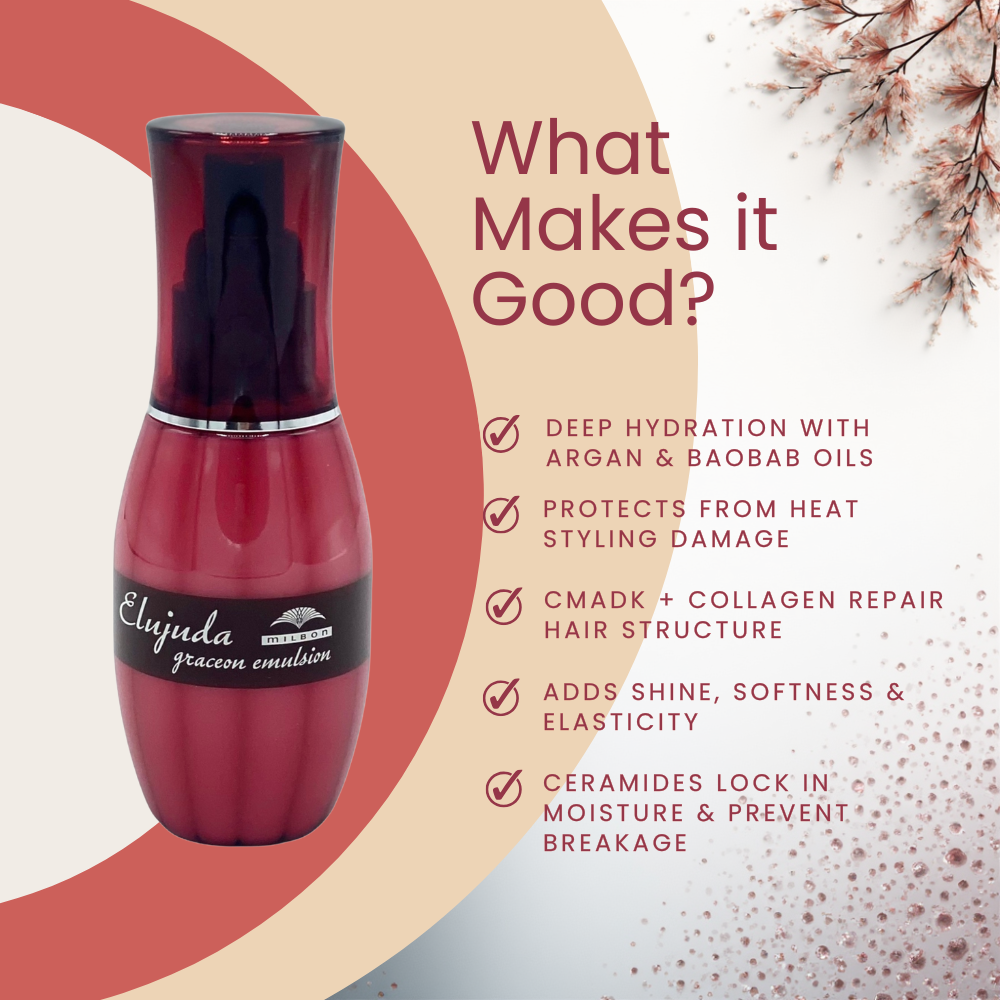 Milbon Elujuda Graceon Emulsion - 120 ml / 4.1 oz