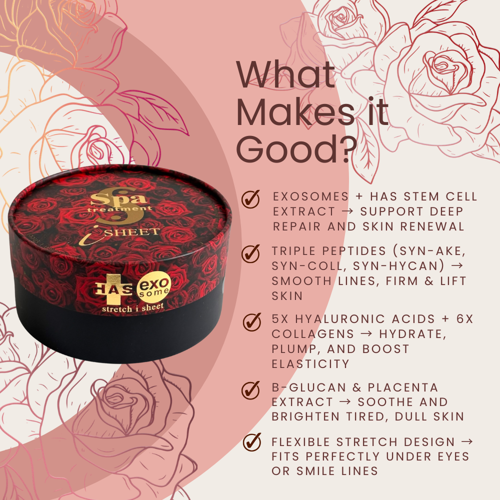 SPA Treatment HAS Stretch i Sheet Exo Some - 60 Sheets