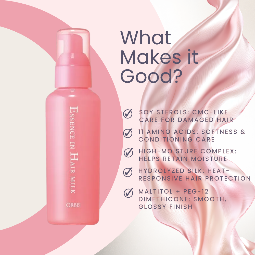 Orbis Essence In Leave-In Hair Milk 140g / 4.9 oz